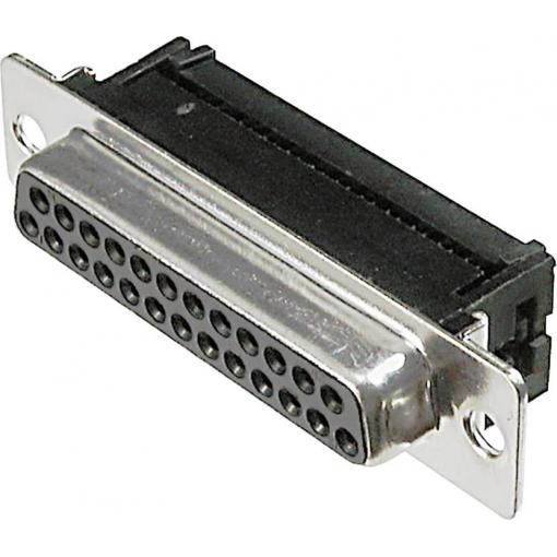 TRU COMPONENTS TC-A-DFF 37LPIII/Z-203 1586451 D-SUB zásuvková lišta Pólů: 37 IDC 1 ks