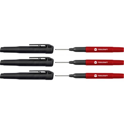 TOOLCRAFT TO-10179735 popisovač pro vrtání otvorů 1 mm 3 ks