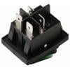 TRU COMPONENTS TC-13599532 kolébkový spínač 250 V/AC 16 A 2x vyp/zap IP65 (čelní strana) s aretací 1 ks