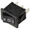 TRU COMPONENTS TC-13599544 kolébkový spínač 250 V/AC 6 A 1x zap/vyp/zap s aretací/0/s aretací 1 ks