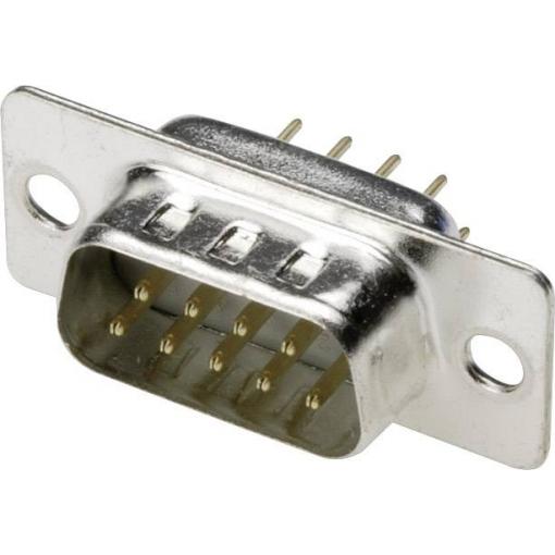 TRU COMPONENTS TC-A-DS 09 PP/Z-203 1586471 D-SUB kolíková lišta Pólů: 9 pájené 1 ks