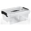 easymaxx 15016 Držák na pověšení transparentní, černá 4 ks