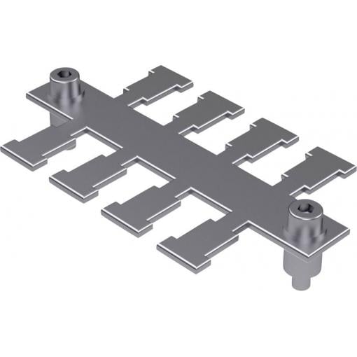 Hebotec 1041-011C lišta pro uchycení kabelu nerezová ocel 1 ks