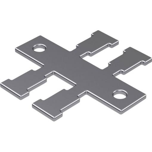 Hebotec 1041-031C lišta pro uchycení kabelu nerezová ocel 1 ks