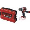 Einhell aku vrtací šroubovák, 18 V včetně elektronického kufru, bez nabíječky, bez akumulátoru, 4514210+4540011
