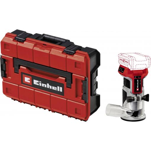 Einhell frézka na hrany, bez akumulátoru, bez nabíječky, včetně elektronického kufru, 4350412+4540011
