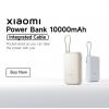 Xiaomi BHR9072GL powerbanka Li-Ion, 10000 mAh, Quick Charge 3.0, bílá (matná)