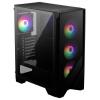 MSI 120A Airflow midi tower PC skříň černá, transparentní