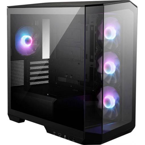 MSI MAG PANO M100R PZ micro tower PC skříň černá