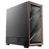 Antec FLUX SE midi tower PC skříň černá, dřevo