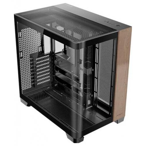 Antec C8 Full Tower PC skříň černá, transparentní, dřevo