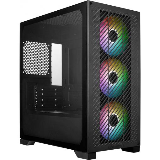 Cooler Master E301-KGNN-S00 mini tower PC skříň černá