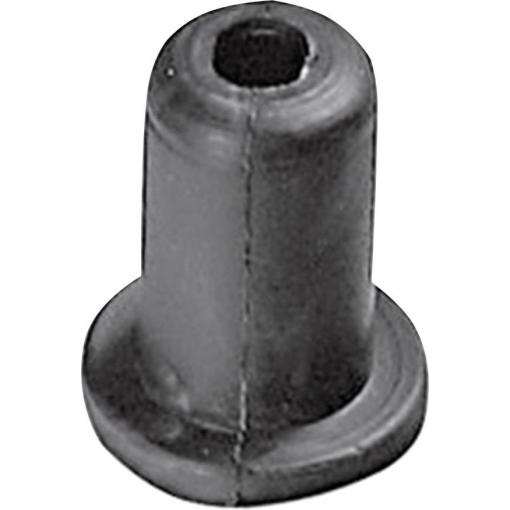 TRU COMPONENTS TC-ATUE 2-203 1586502 kabelová průchodka černá 1 ks