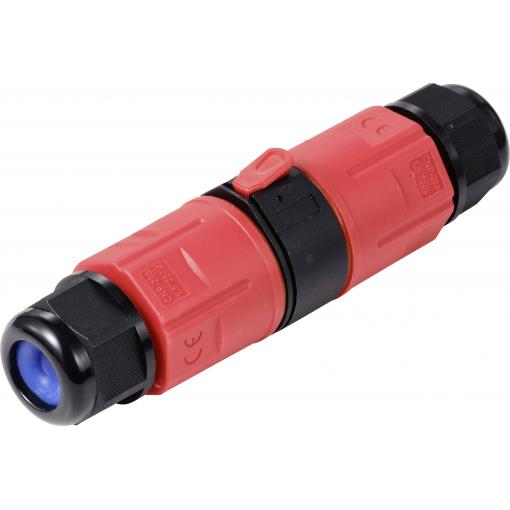 Sygonix SY-6748352 kabelová spojka se zásuvnými svorkami, odolný proti povětrnostním vlivům (Ø x d) 39 mm x 145 mm 1 ks
