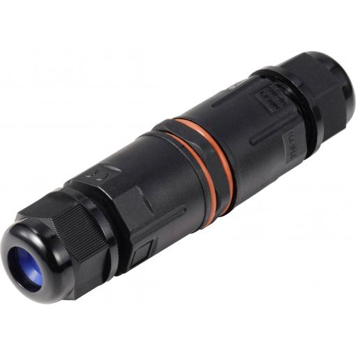 Sygonix SY-6748354 kabelová spojka se zásuvnými svorkami, odolný proti povětrnostním vlivům (Ø x d) 28 mm x 112 mm 1 ks