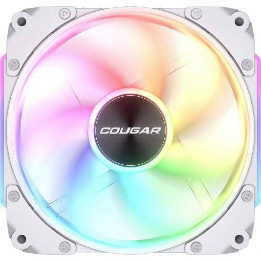 Cougar CF-APR12HW-RGB PC větrák s krytem bílá (š x v x h) 120 x 120 x 28 mm
