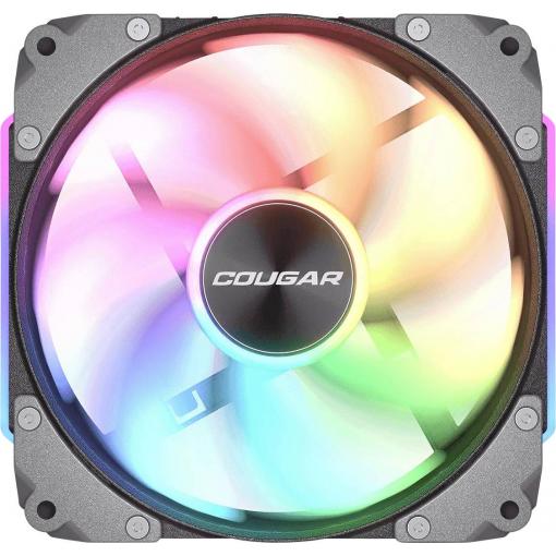 Cougar CF-ARB12HB-RGB PC větrák s krytem černá (š x v x h) 120 x 120 x 28 mm