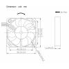 TRU COMPONENTS TC-MX5010-12V0.04A axiální ventilátor, 12 V/DC, 13.2 m³/h, (d x š x v) 50 x 50 x 10 mm, TC-13401696