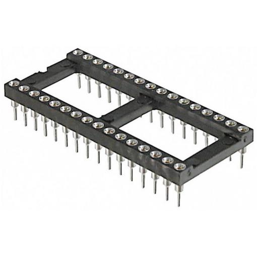 TRU COMPONENTS 1586561 AR 24 HZL/ 7-TT IO patice Rastr (rozteč): 7.62 mm Pólů: 24 přesné kontakty 1 ks