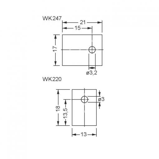 Fischer Elektronik WK220 WK220 teplovodivá folie, +150 °C, 0.9 W/mK, (d x š) 21 mm x 17 mm