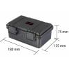 VOLTCRAFT Outdoorový kufr na akumulátory/baterie 15x Malé mono (d x š x v) 18 x 13.5 x 7.5 cm
