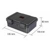 VOLTCRAFT Outdoorový kufr na akumulátory/baterie 15x Velké mono, LR 20, AM1 (d x š x v) 19.5 x 15.6 x 8 cm