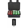 VOLTCRAFT Outdoorový kufr na akumulátory/baterie 15x Velké mono, LR 20, AM1 (d x š x v) 19.5 x 15.6 x 8 cm