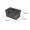 VOLTCRAFT Outdoorový kufr na akumulátory 24x 21700 (d x š x v) 18.4 x 13.2 x 10.2 cm