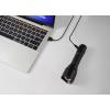 TOOLCRAFT TO-10153320 kapesní svítilna, nastavitelná velikost bodu, nastavitelná, s USB rozhraním, akumulátory Li-Ion, 1100 lm, 30 h, 228 g