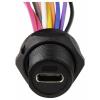 TRU COMPONENTS TC-E10T-FT3-PWF-0.2PV TC-13543616 USB konektor 0.2 m, 1 ks