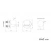 TRU COMPONENTS TC-13543660, zásuvkový modul RJ45, černá, 1 ks