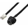 TRU COMPONENTS TC-E13T-FR6-PWF/MR6-NCA-0.5PV-JD, TC-13543648, RJ45 konektor, CAT 6A, piny:8, 1 ks