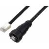 TRU COMPONENTS TC-E13T-MR6-MCA/NCA-0.5PV-S, TC-13543632, RJ45 konektor, CAT 6A, piny:8, 1 ks