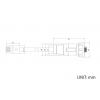 TRU COMPONENTS TC-E13T-MR5-MCA/NCA-0.5PV-S, TC-13543628, RJ45 konektor, CAT 5e, piny:8, 1 ks