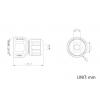 TRU COMPONENTS TC-E13T-MRJ-PRA06, TC-13543624, zásuvkový modul RJ45, 1 ks