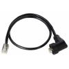 TRU COMPONENTS TC-E13T-MR5-MCD/NCA-0.5PV-S, TC-13543636, RJ45 konektor, CAT 5e, piny:8, 1 ks