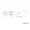 TRU COMPONENTS TC-E13T-FR6-PPF, TC-13543664, zásuvkový modul RJ45, CAT 6A, piny:8, 1 ks