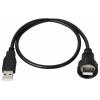 TRU COMPONENTS TC-E13T-MU2-MWA/NWA-0.5PV-S TC-13543536 USB konektor 0.5 m, 1 ks
