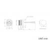 TRU COMPONENTS TC-E13T-FU2-PWF-0.1PV TC-13543556 USB konektor 0.1 m, 1 ks