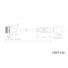 TRU COMPONENTS TC-E13T-FU3-PWF/MU3-NWA-0.5PV-S TC-13543568 USB konektor 0.5 m, 1 ks