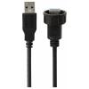 TRU COMPONENTS TC-E13T-MU3-MWA/NWA-0.5PV-S TC-13543560 USB konektor 0.5 m, 1 ks