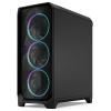Fractal Design FD-C-MES3A-06 PC skříň černá