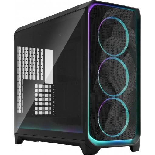 Fractal Design FD-C-MES3X-03 tower PC skříň černá prachový filtr