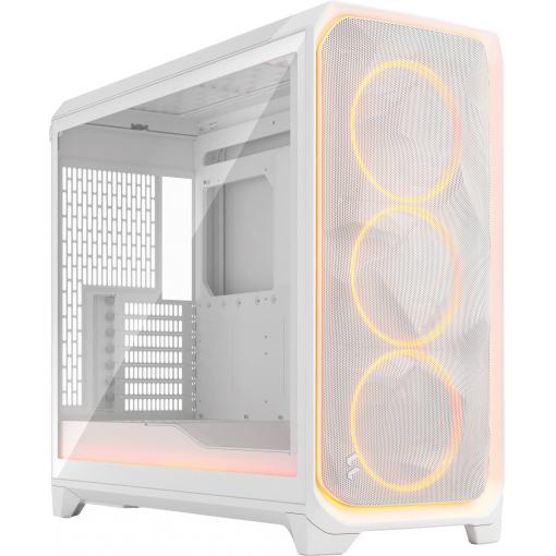 Fractal Design FD-C-MES3X-05 tower PC skříň bílá prachový filtr