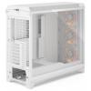 Fractal Design FD-C-MES3X-06 Full Tower PC skříň bílá prachový filtr