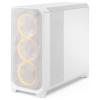 Fractal Design FD-C-MES3X-06 Full Tower PC skříň bílá prachový filtr
