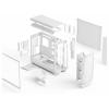 Fractal Design FD-C-MES3X-06 Full Tower PC skříň bílá prachový filtr