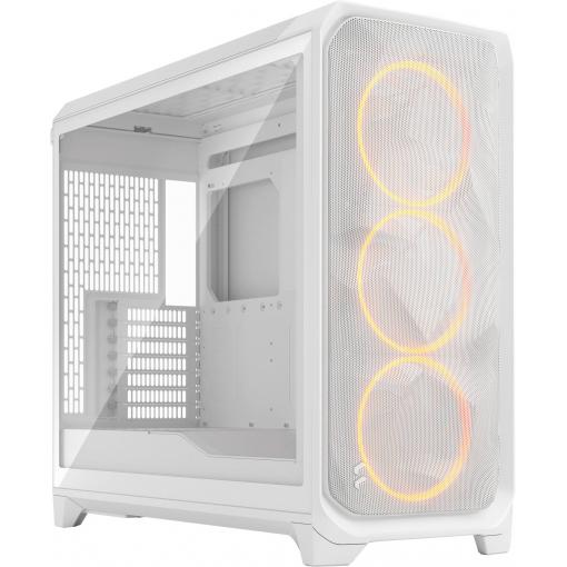Fractal Design FD-C-MES3X-06 Full Tower PC skříň bílá prachový filtr