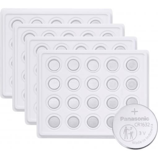 Panasonic knoflíkový článek CR 1632 3 V 800 ks 140 mAh lithiová CR1632