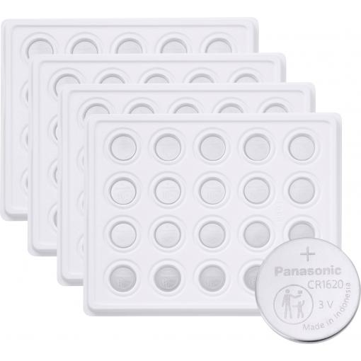 Panasonic knoflíkový článek CR 1620 3 V 1200 ks 75 mAh lithiová CR1620